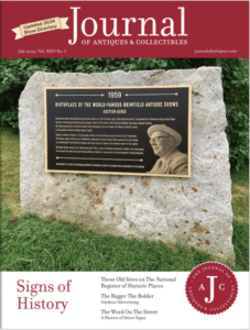 July 2024: Signs of History