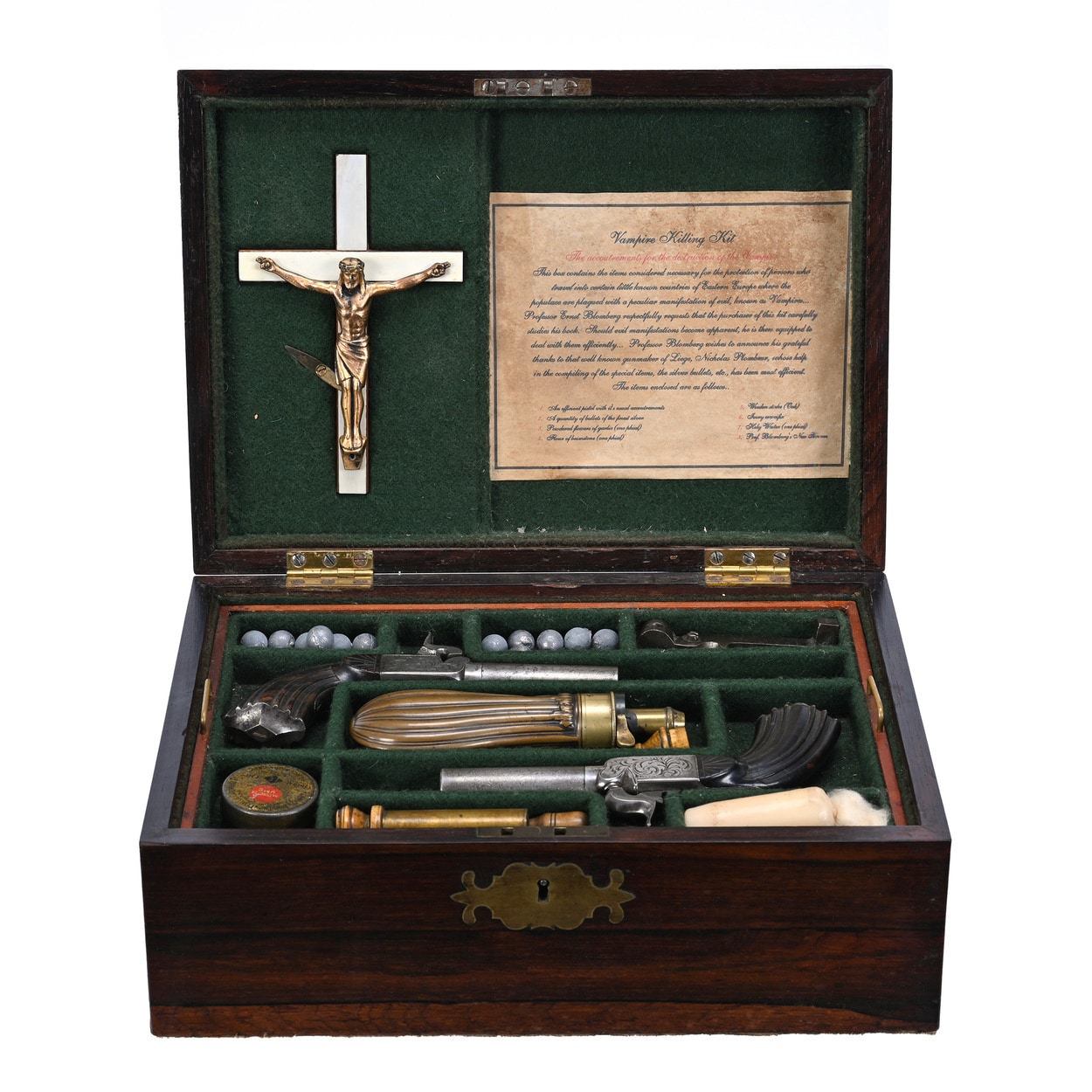 Vampire killing kit,$3,600, Woody Auction