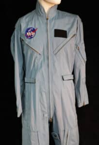 A NASA flight suit from Apollo 11 astronaut Michael Collins,