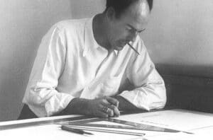 John Lautner, Jr. at work