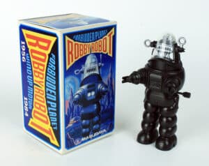 Bantam released the book version of Forbidden Planet when the movie debuted in 1956.