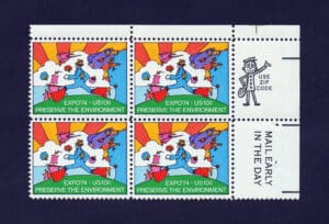 1974 environmental postage stamp