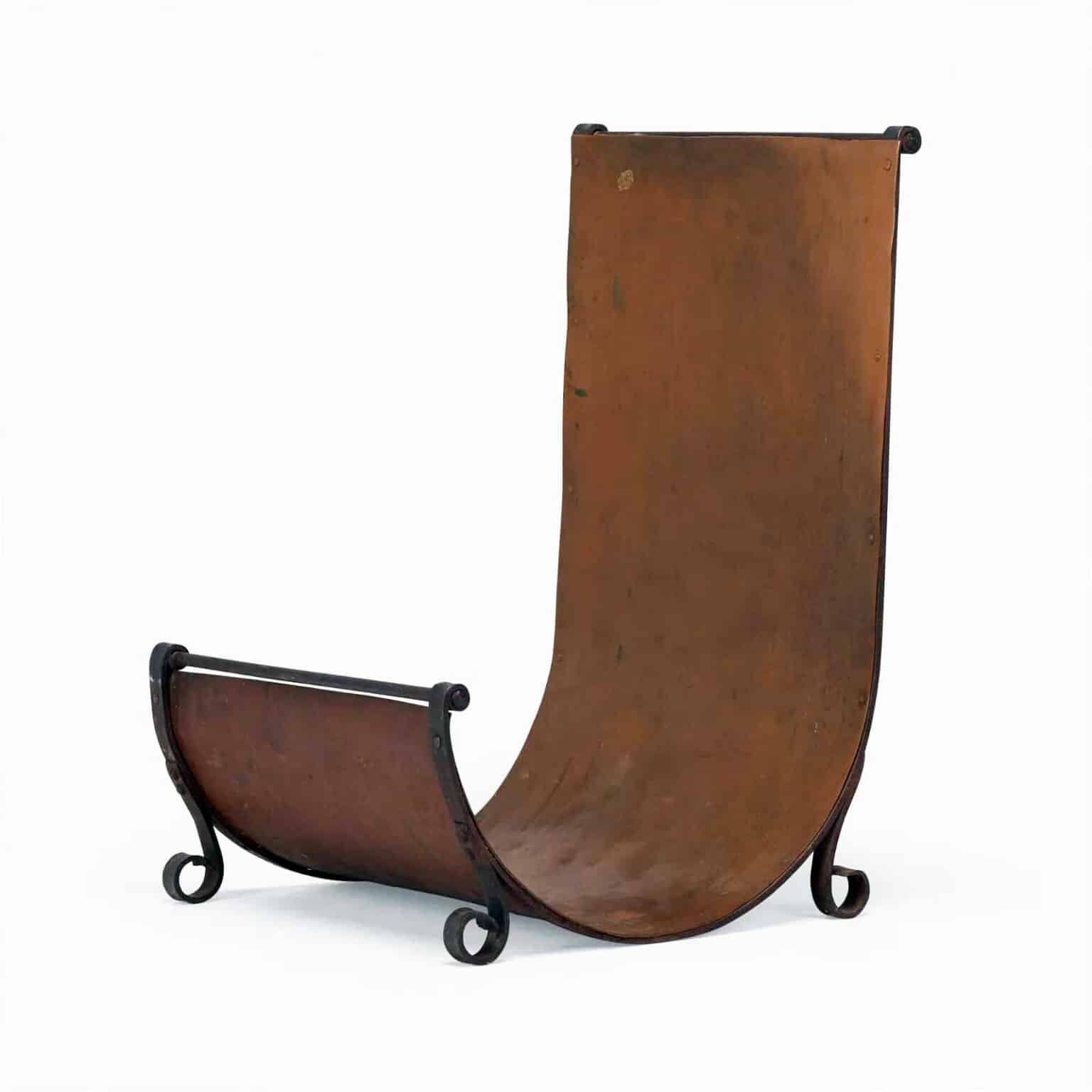 Fireplace log holder, $55,020, Toomey & Co.