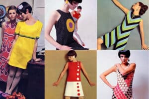 Color and comfort are shown in several Mary Quant designs.
