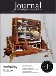 Antiquing Online November 2024 cover