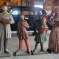 These are very rare Christmas displays that I found locally.