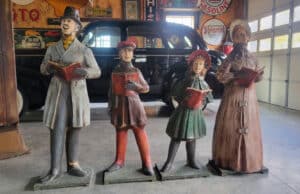 These are very rare Christmas displays that I found locally.
