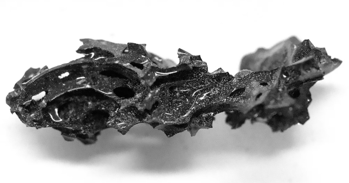 Human Brain Turned to Glass