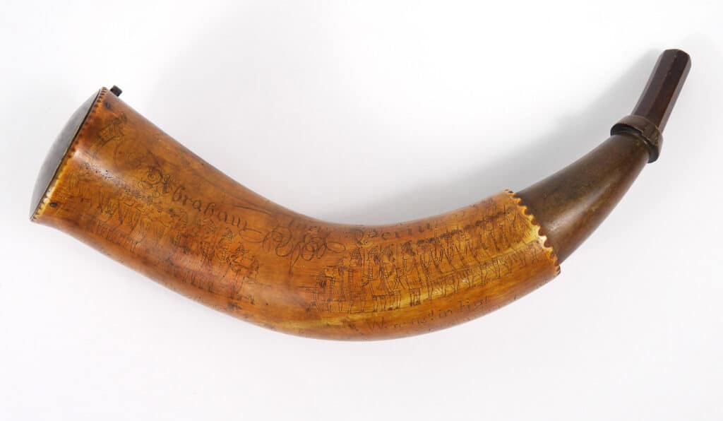 1769-dated powder horn