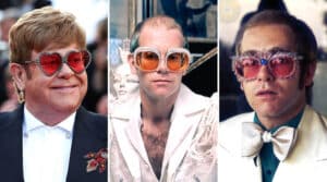 Elton John in glasses