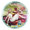 #R714, Doodle Doo Doo shows one of the turntables especially designed so that stores could highlight Vogue records. Rather than being on a standard horizontal plane, the Vogue turntable was tilted. The disc’s picture could then be enjoyed as the record spun. $40-50.