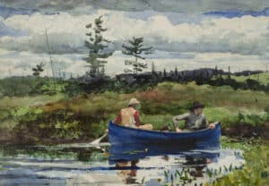 1. The Blue Boat , 1892 Winslow Homer (American, 1836 – 1910) Watercolor over graphite pencil on paper * William Sturgis Bigelow Collection * Photograph © Museum of Fine Arts, Boston