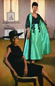 Ann Lowe was the first black major fashion designer. She is most famous for designing Jackie Kennedy’s wedding dress.