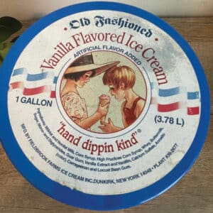 icecream tin top
