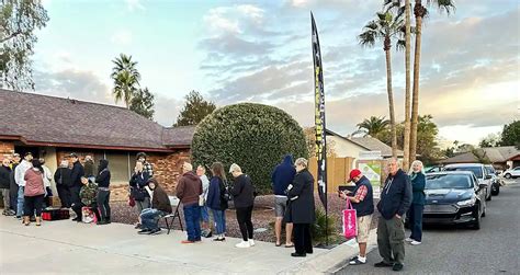 estate sales - arrive early