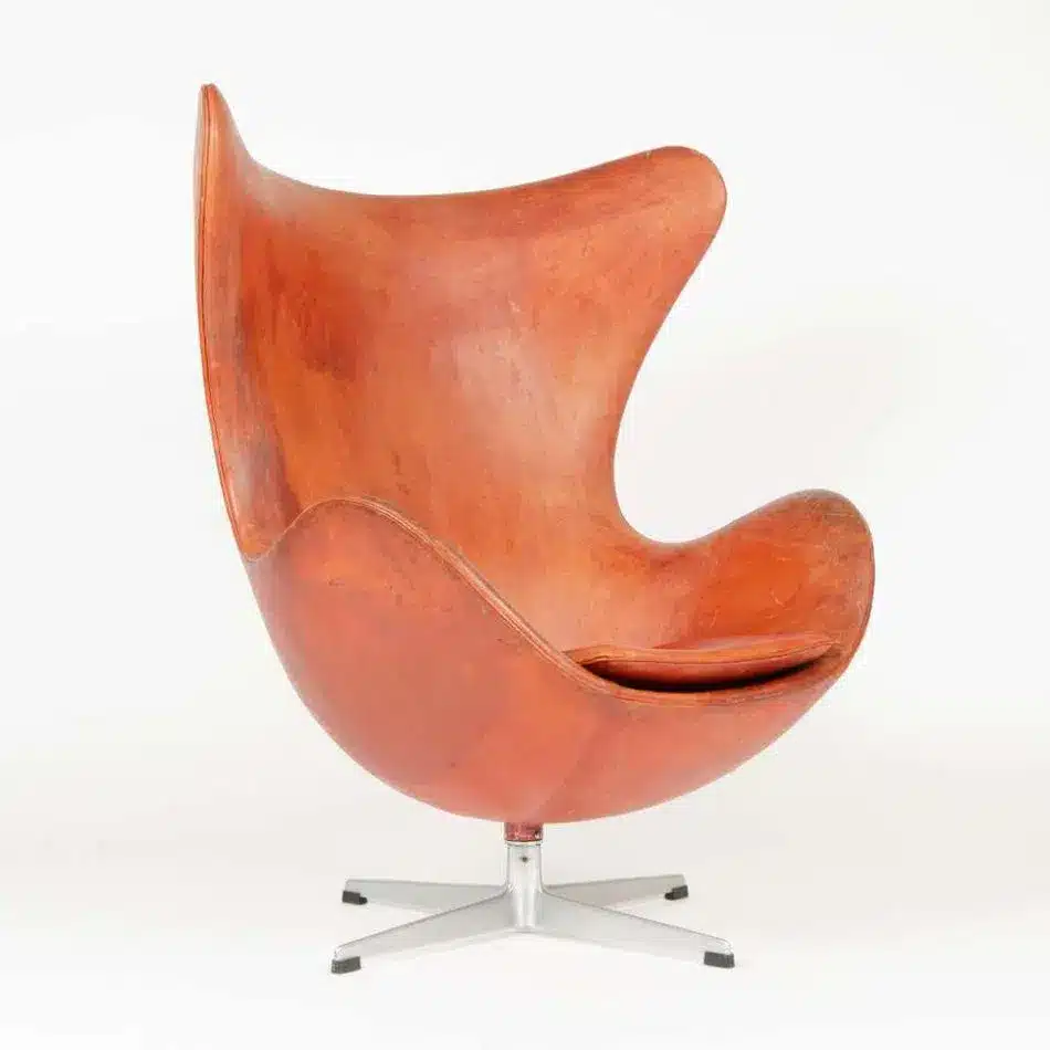 An Arne Jacobsen for Fritz Hansen Egg chair, 1950s, offered by WYETH photo: 1st Dibs