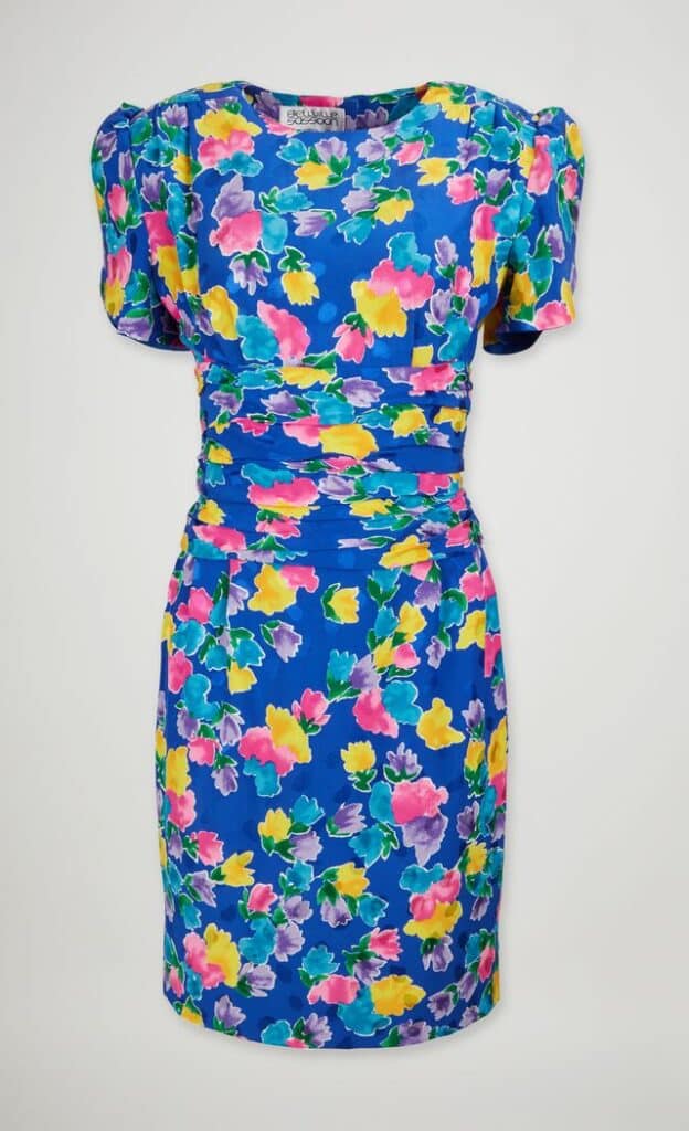 Princess Diana floral dress