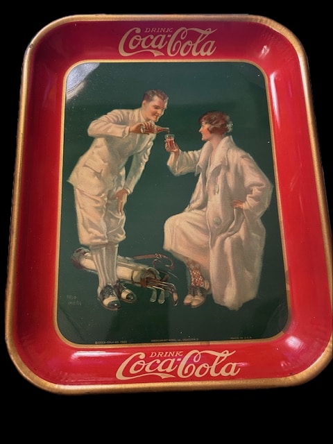 1926 “Golfing Couple”