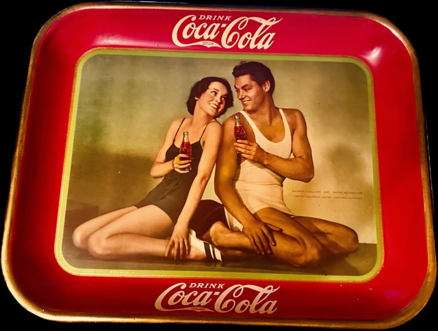 1934 ‘Weissmuller’ Tray (Tarzan movie actors)