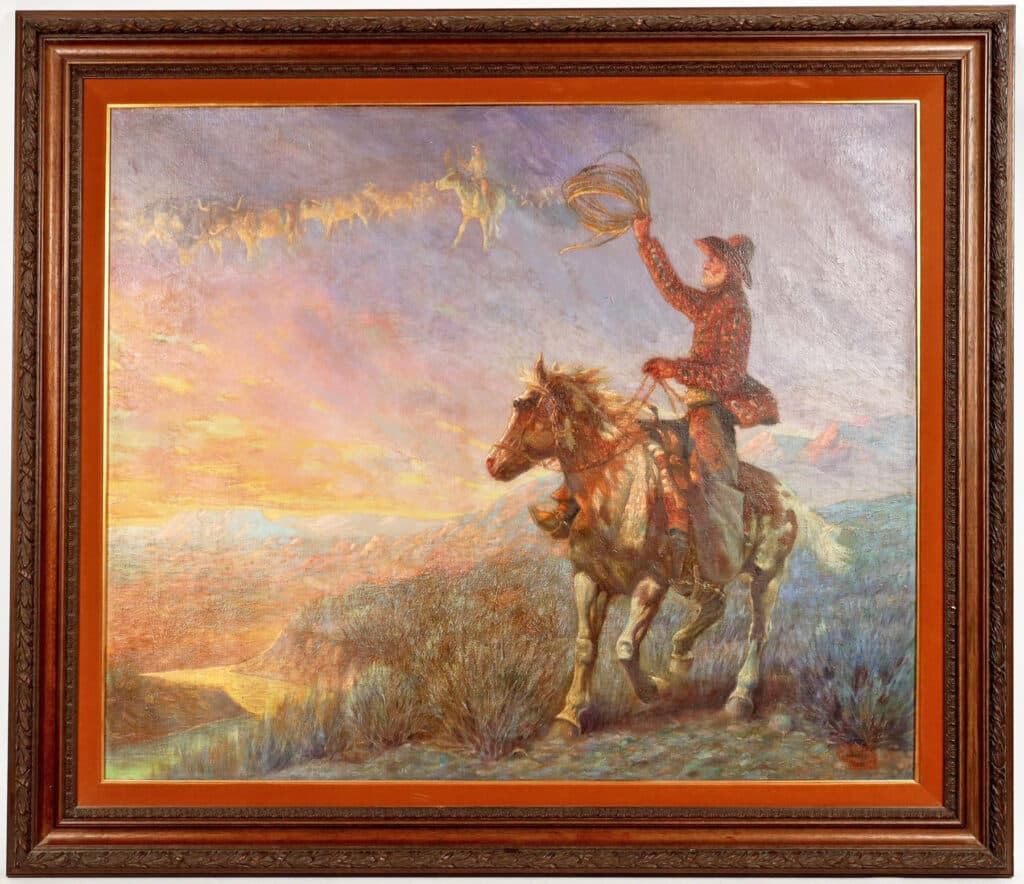 Dan Muller oil painting