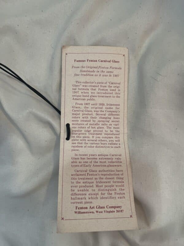 Fenton Carnival Glass