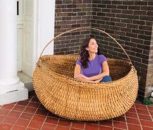 large basket. Photograph by Scott Smith