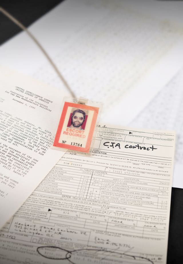 Jim Sanborn Kryptos archive, $962,500, RR Auction