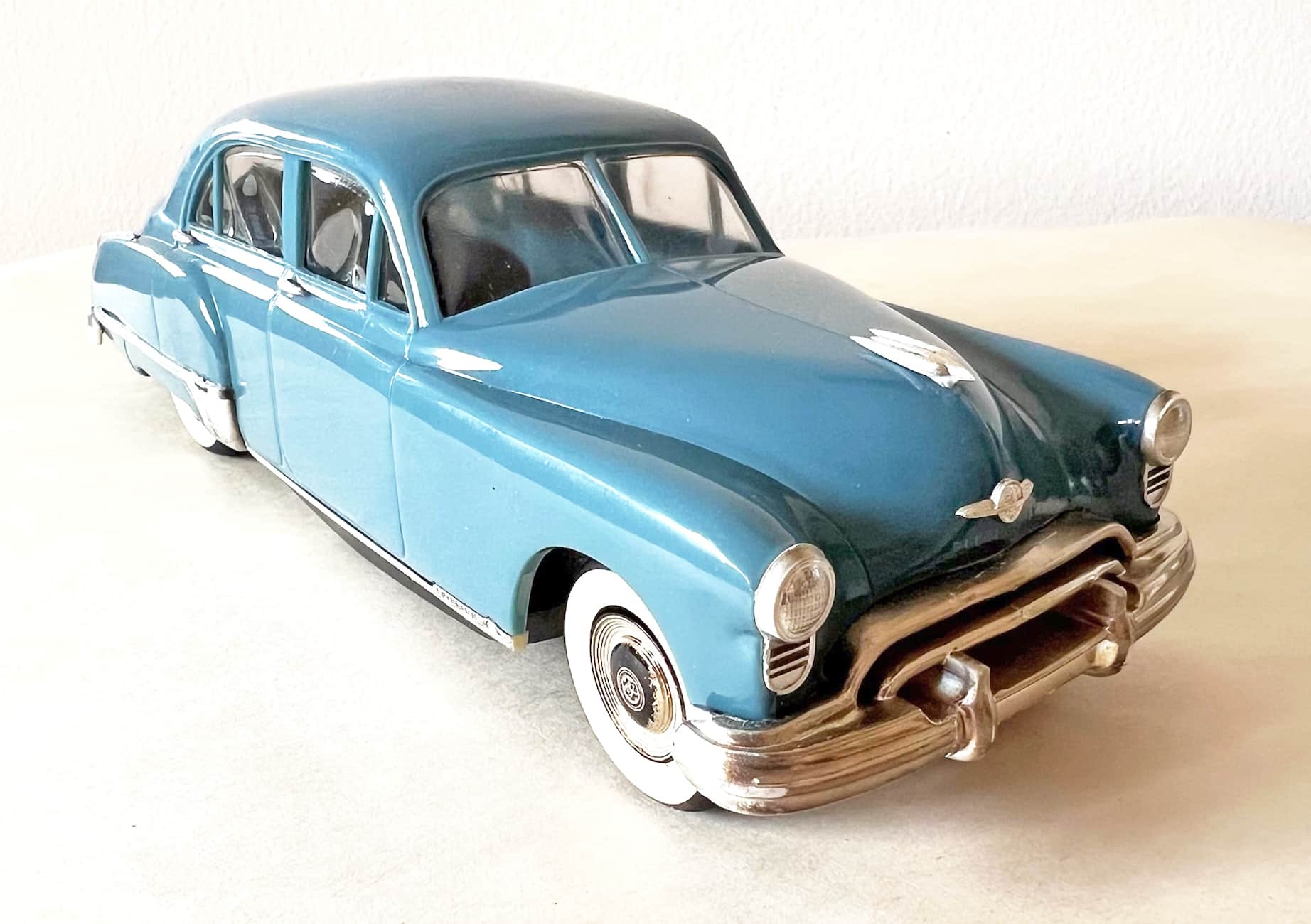 Cruver’s 1949 Oldsmobile 98 promo model. Photos by Marc Star