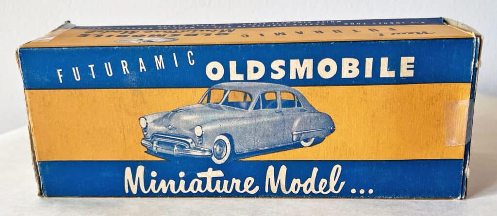 Rare original box for the Cruver Oldsmobile.
