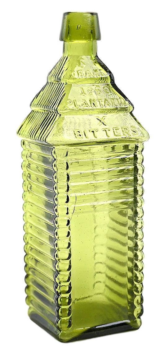 S.T. Drake’s Bitters bottle, $19,890, Glass Works Auctions