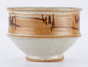 Warren MacKenzie Studio pottery ceramic high rimmed bowl