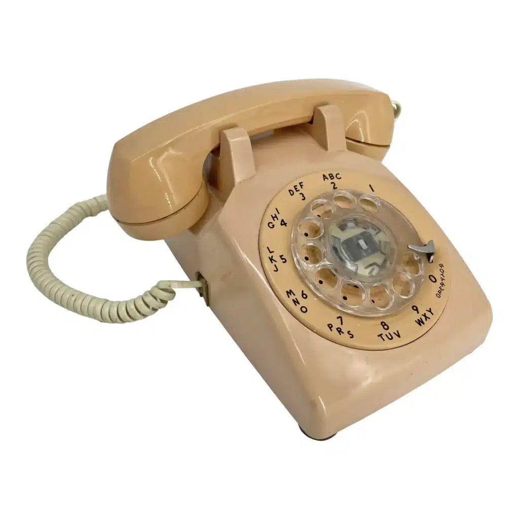 Standard Rotary dial telephone often seen in offices