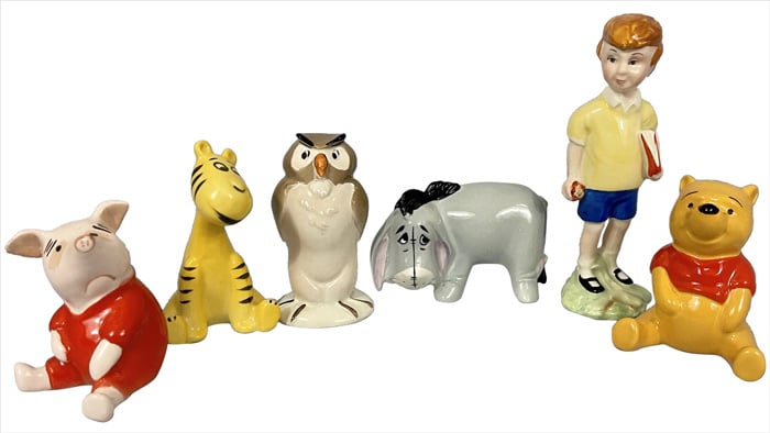 While the first series of Winnie the Pooh characters under the Royal Doulton company was technically produced by Beswick, many still classify these as ‘Royal Doulton’ collectibles.