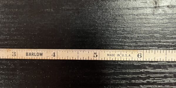 Vintage Barlow Advertising Tape Measure Franklin Fibre Lamitek Corp Industrial Promo Tool USA