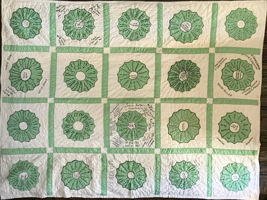 Full view of quilt Photograph by Author