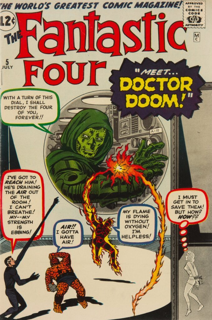Pop Culture Column Doctor Dooms debut in Fantastic Four 5