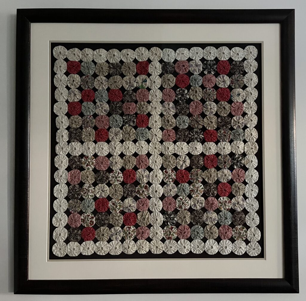 1 framed yoyos