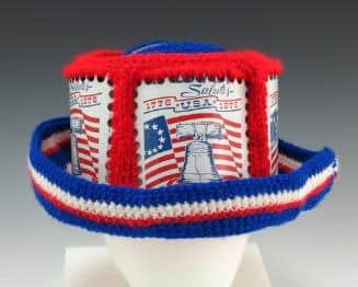 1 brimmed hat
