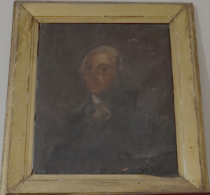Portrait of George Washington. photo: Jessica Rickman
