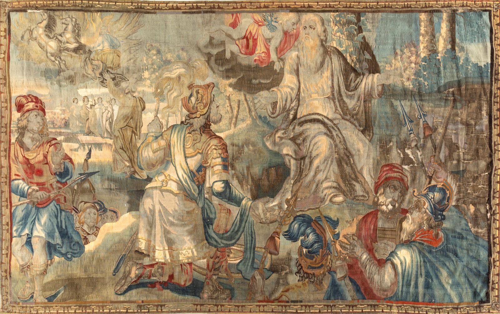 Oldest tapestry Brussels or French tapestry circa 1600 1