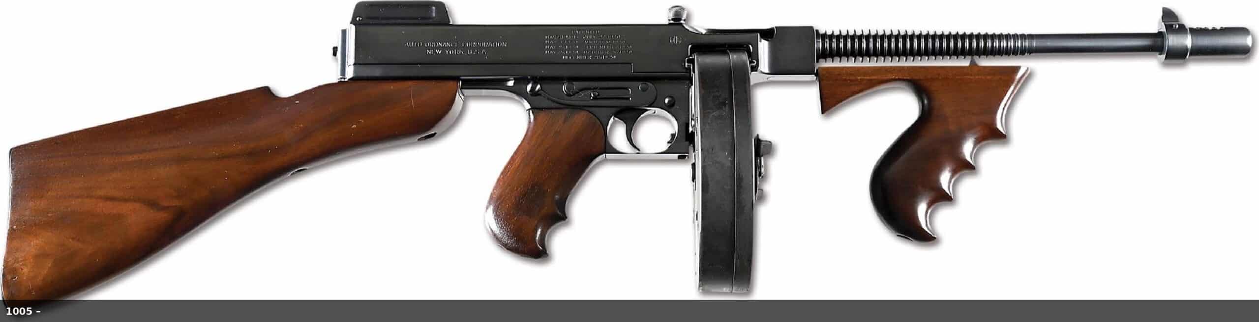Colt 1921 Thompson submachine gun Pretty Boy Floyd