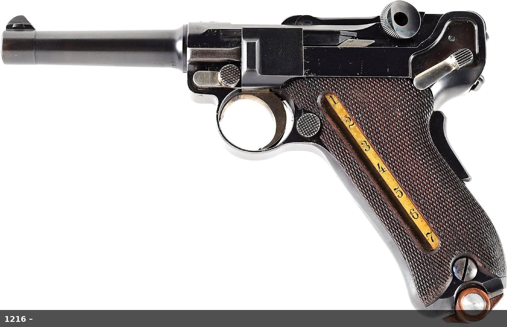 DWM Model 1902 American Eagle Cartridge Counter Luger, Lot 1216