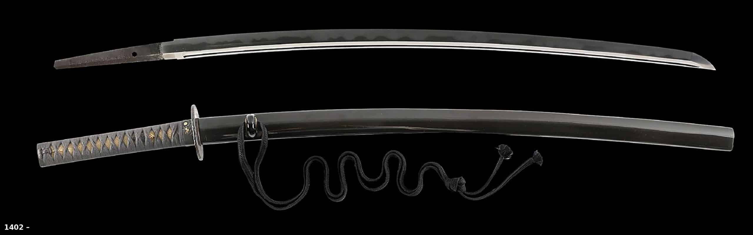 Izumi no Kami Owari Nobuie katana with NBTHK papers, Lot 1402