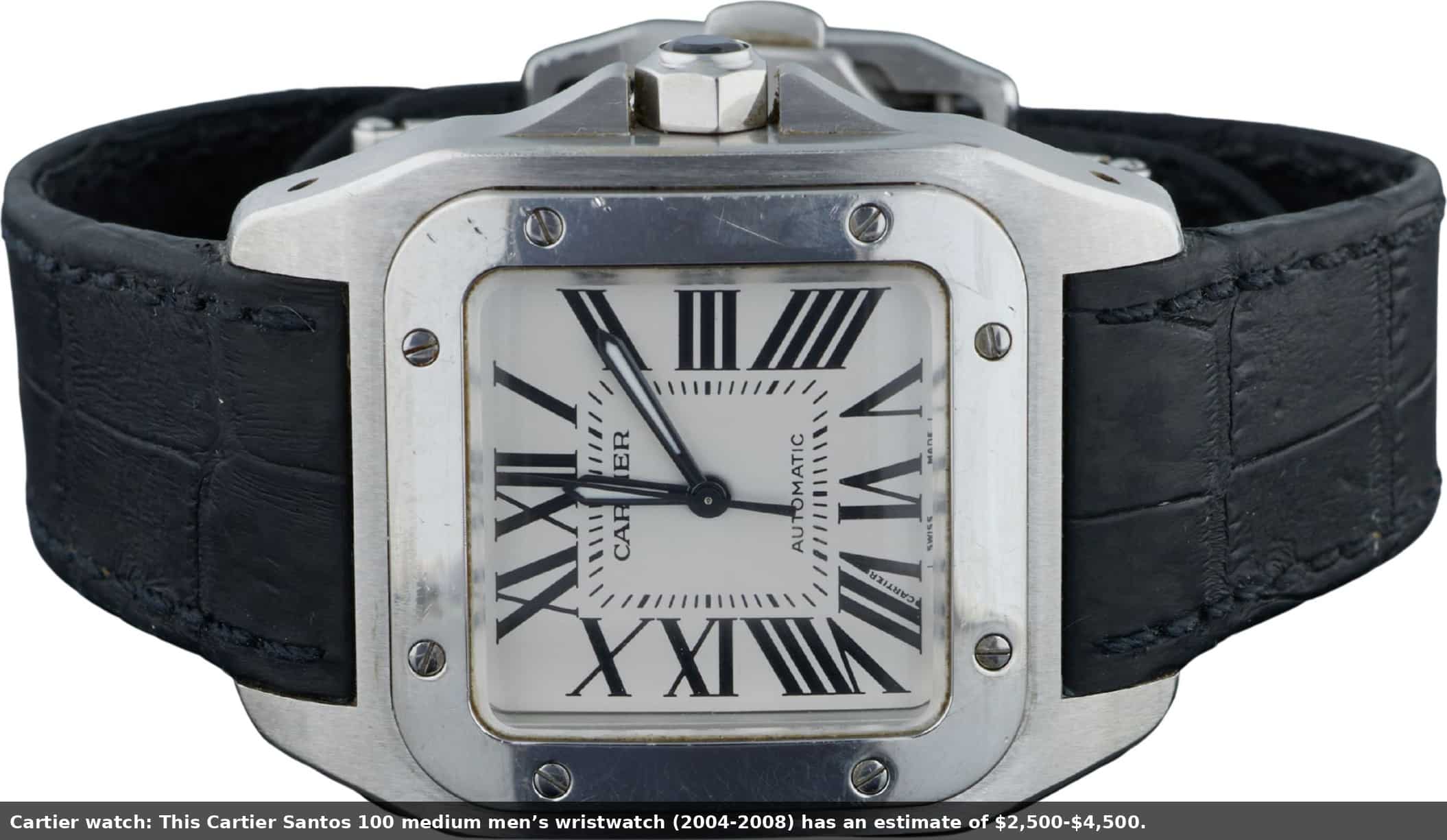 Cartier Santos 100 wristwatch