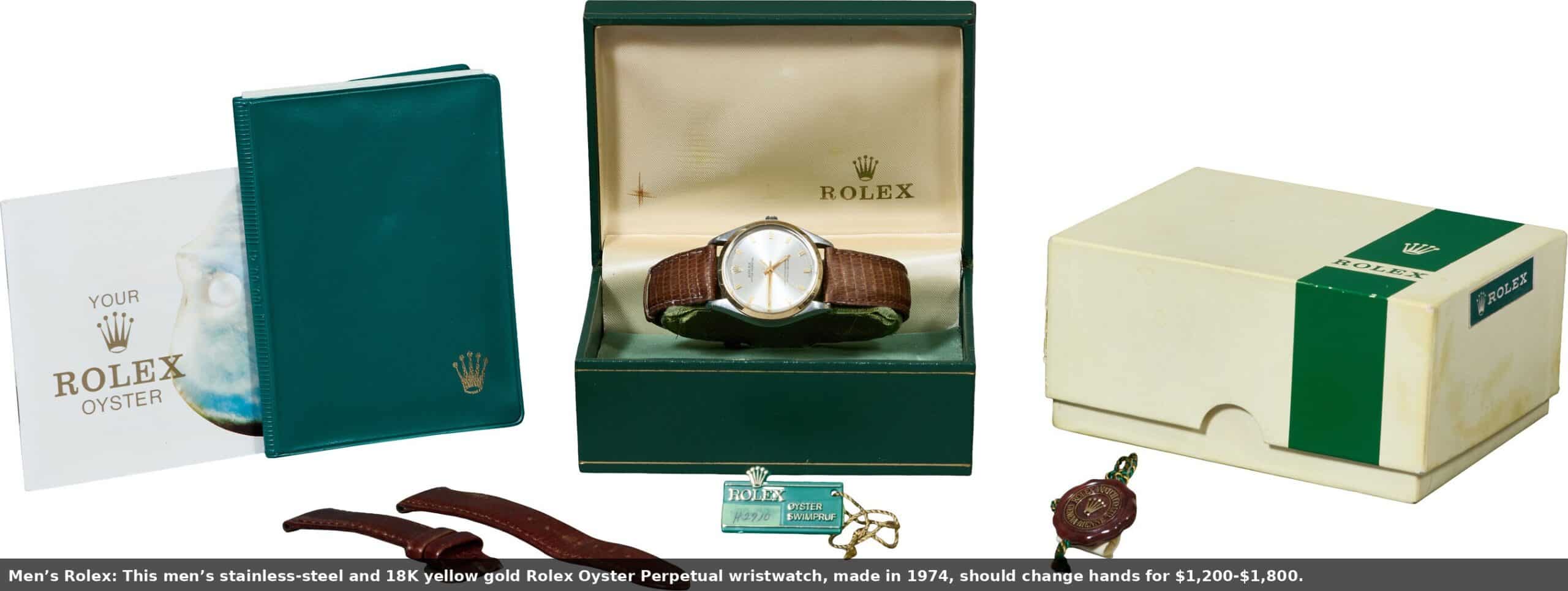 Men's Rolex Oyster Perpetual, 1974
