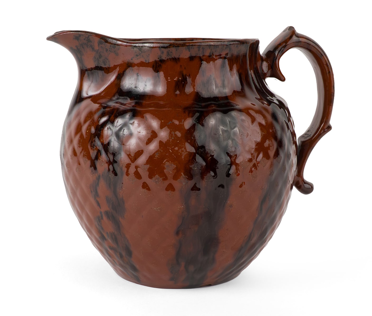 Redware pitcher