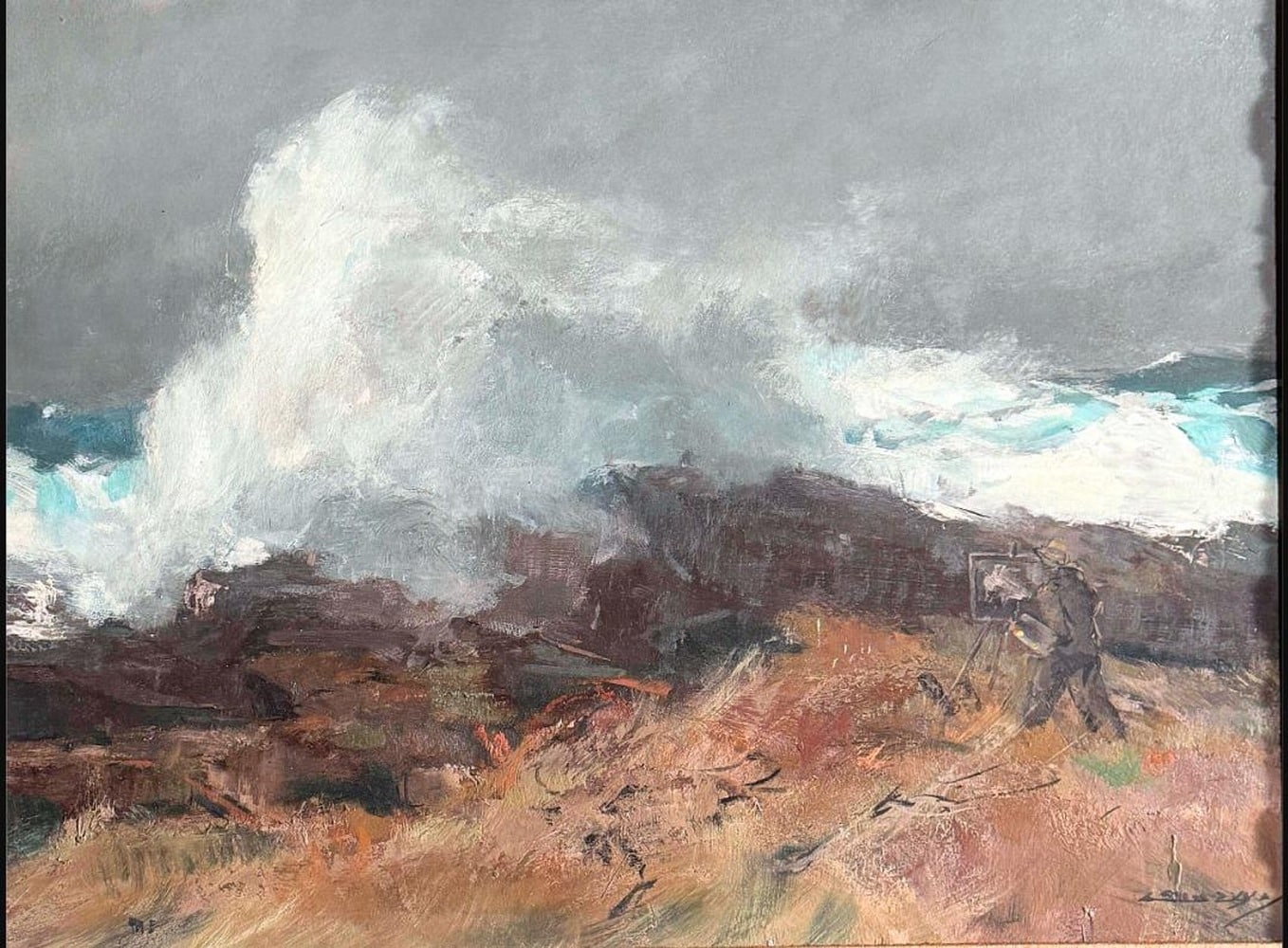 Jay Hall Connaway oil, $4,059, Nathan Auction & RE