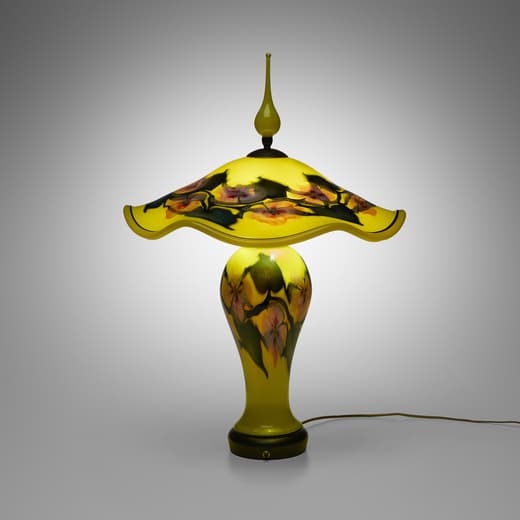 toomey great estates lotton lamp