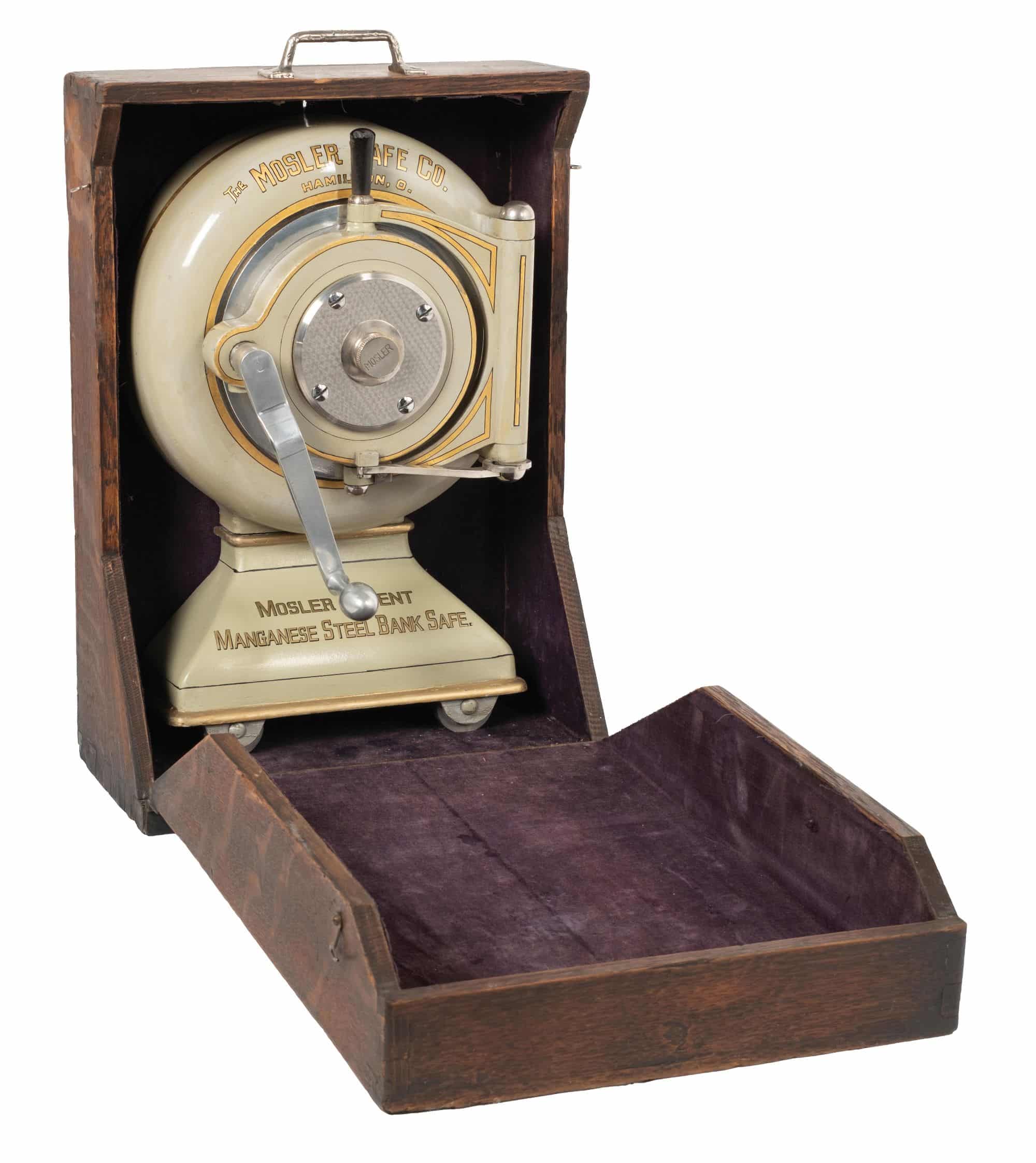 Mosler Safe Company Cannonball safe salesman's sample