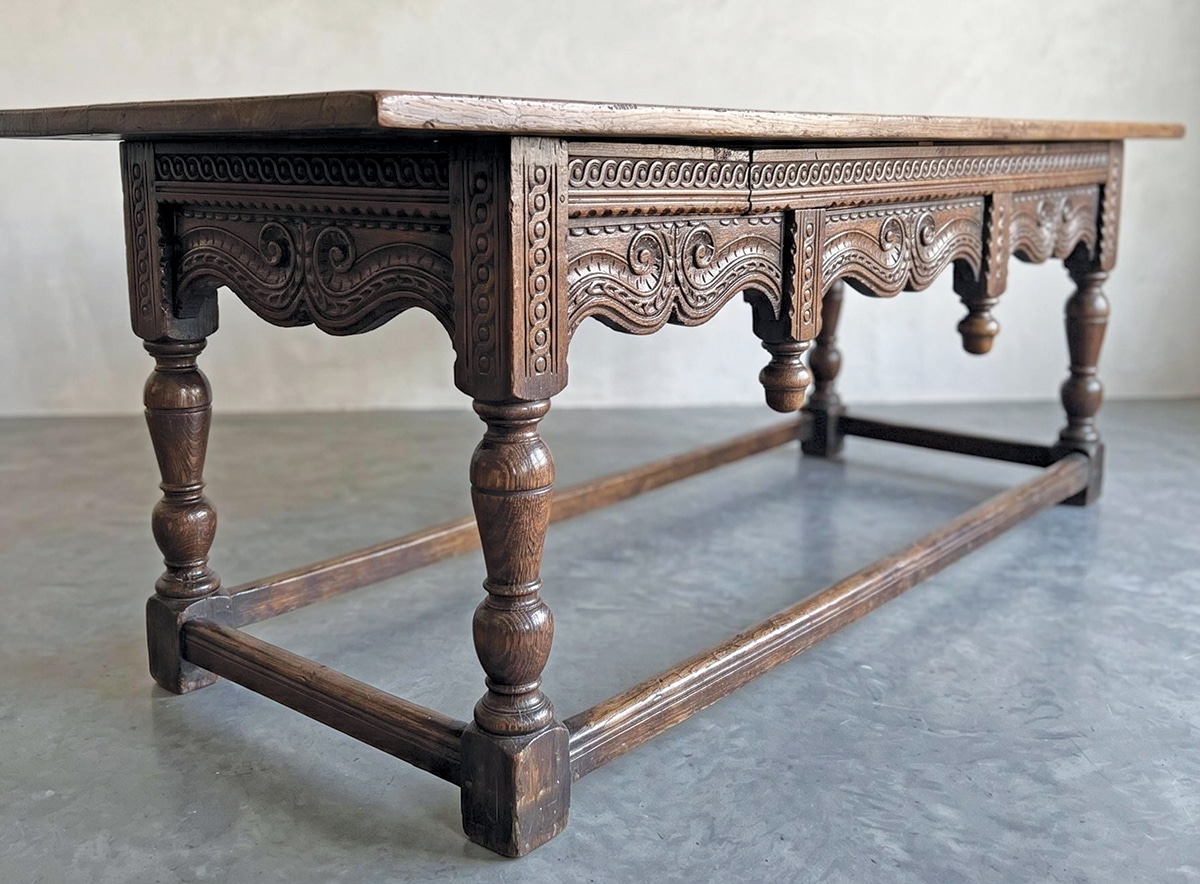 Early 17th-Century Oak Refectory Table